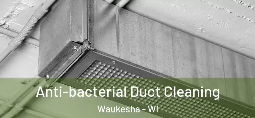 Anti-bacterial Duct Cleaning Waukesha - WI