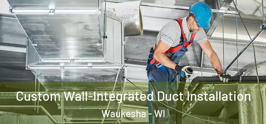  Custom Wall-Integrated Duct Installation Waukesha - WI