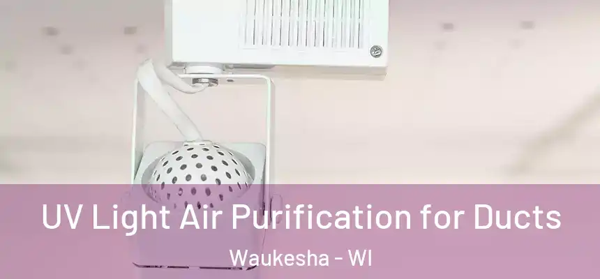  UV Light Air Purification for Ducts Waukesha - WI